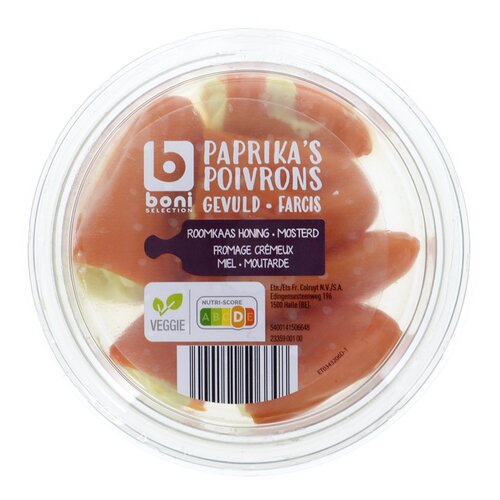 BONI mild pepper roomkaas 150g