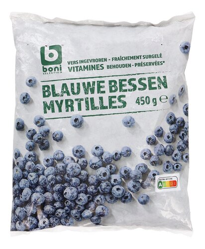 BONI blauwe bessen 450g
