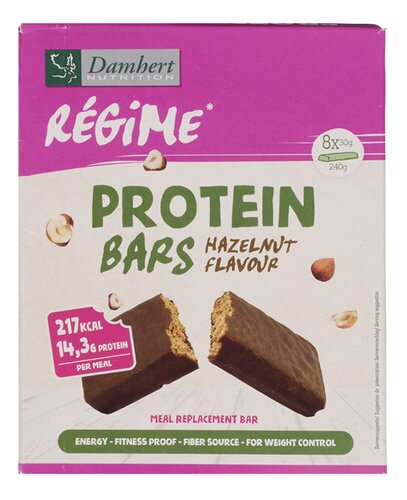 DAMHERT proteïnereep choc. hazeln. 240g