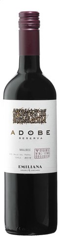 EMILIANA Adobe Malbec Reserva Bio 75cl