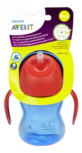 Philips Avent Gobelet Paille Bleu 0ml Colruyt Philips Avent Gobelet Paille Bleu 0ml Colruyt