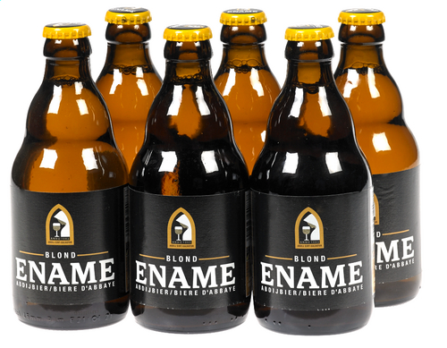Ename Abdijbier Blond 6x33cl Glazen fles