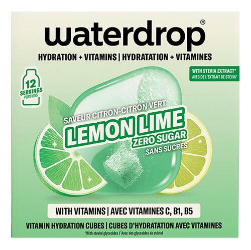 WATERDROP Lemon-Lime-Gr.Coff 12x2g