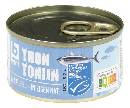 BONI tonijn in eigen nat MSC 95g