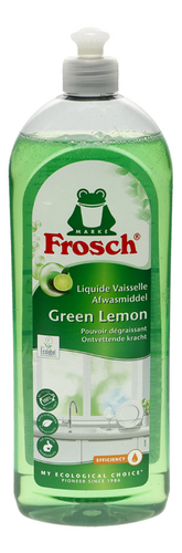 FROSCH afwasmiddel green lemon 750ml