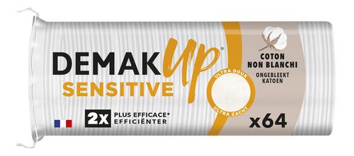 DEMAK'UP katoen sensitive rond 64st