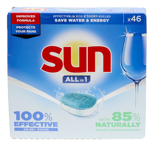SUN vaatwastabletten AIO regular 46st