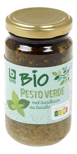 BONI BIO groene pesto 190g