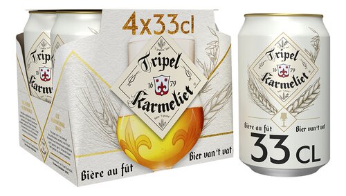 TRIPEL KARMELIET Blond 8,0% blik 33cl