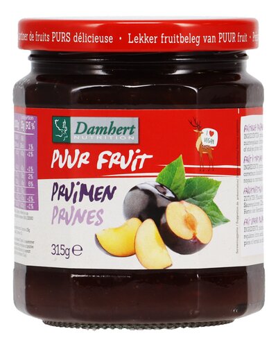 DAMHERT confituur pruim z.s. 315g