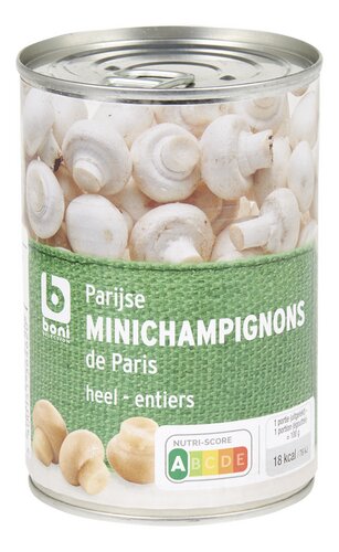 BONI Parijse minichampign.heel blik 390g