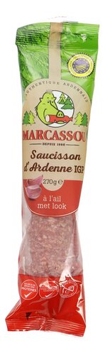 MARCASSOU saucis.d'Arden.IGP look 270g