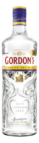 GORDON'S London Dry Gin 37,5% 70cl