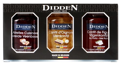 DIDDEN trio konfijt 3x105g
