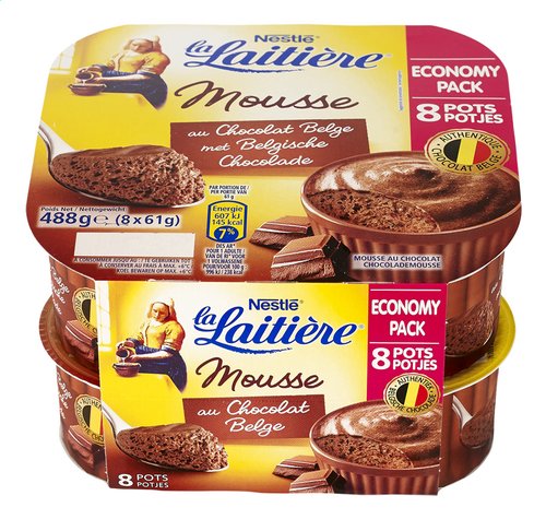 La Laitière Le grand pot mousse chocolat au lait - Nestlé - 170g