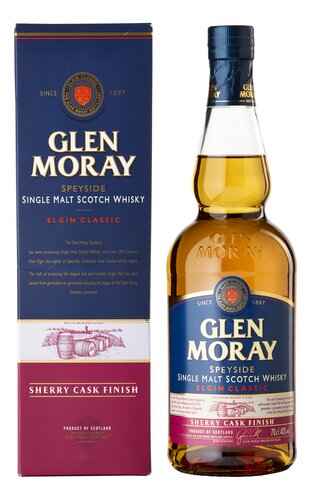 GLEN MORAY Sherry Cask Finish 40% 70cl