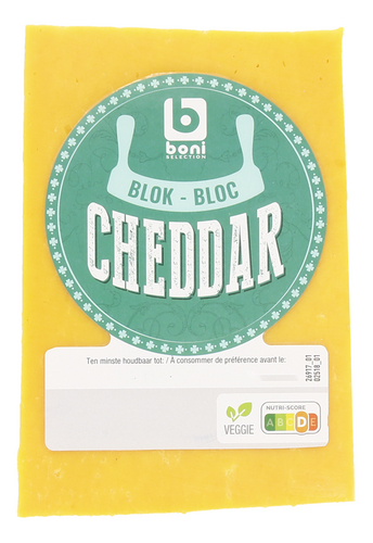 BONI cheddar jong blok 225g