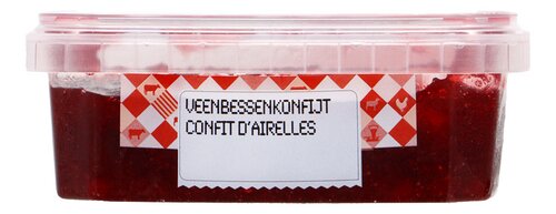 COLRUYT veenbessenkonfijt 180g