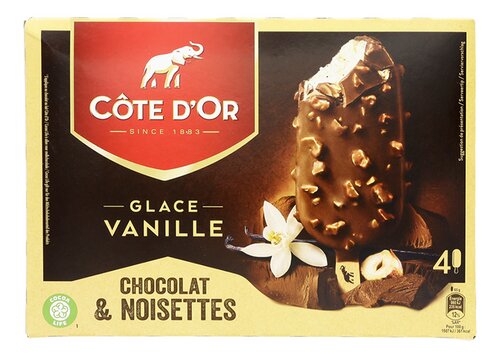 CÔTE D'OR vanille stick 4x90ml