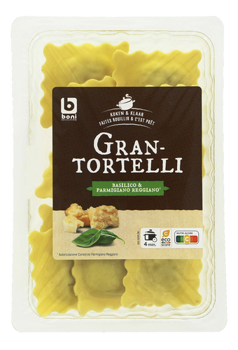 Boni Selection - Grantortelli Basil-Parmigiano