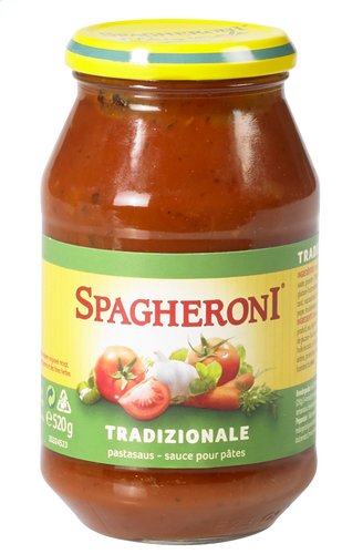 SPAGHERONI pastasaus tradizionale 520g