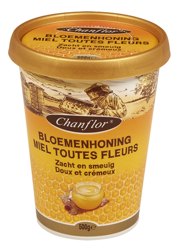 CHANFLOR romig bloemenhoning 500g
