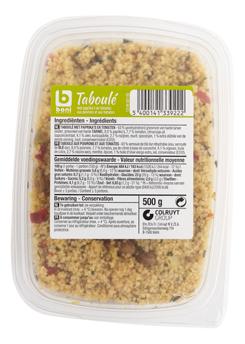 BONI taboulé paprika-tomaat 500g