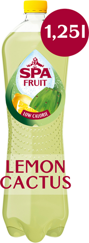 SPA FRUIT bruisend Lemon-Cactus 1,25L