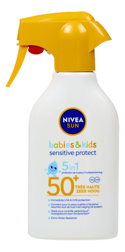 Nivea Sun Sensitiv & Allergy Protection LSF 50, 270 Ml – Sonnenschutz Für Empfindliche Haut