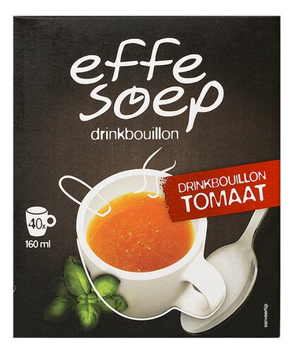 EFFE SOEP Drinkbouillon Tomaat 40x7g