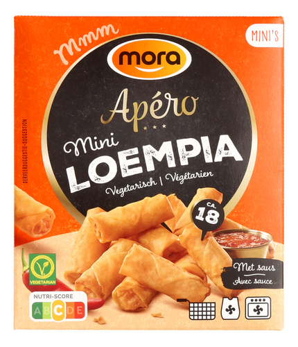MORA mini loempia's apéro 18st 360g