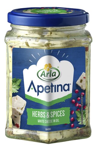 APETINA kaasblokjes olie glas 265g