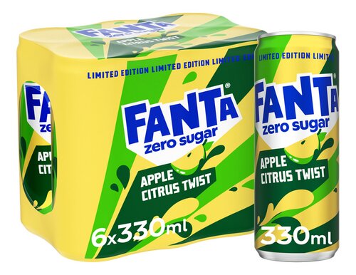 FANTA Zero Apple Citrus Twist 33cl