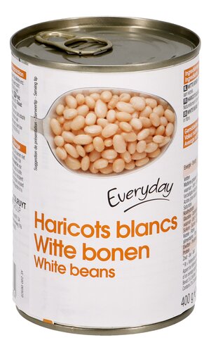 EVERYDAY witte bonen blik 400g