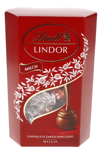 Lindt - Cornet LINDOR - Assortiment de Chocolats au Lait, Noirs et Blancs,  Idéal pour Pâques, 200g : : Epicerie