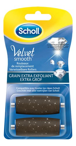 SCHOLL Velv.smooth navul.extra grof 2st