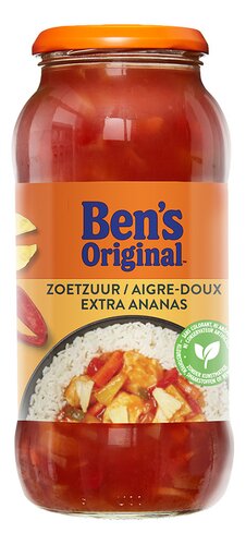 BEN'S ORIGINAL saus zoetzuur ananas 450g