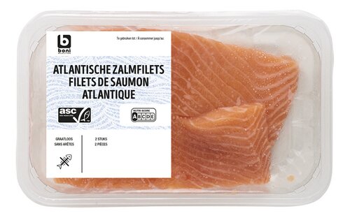 BONI Atl.zalmfilet graatloos 2x±180g