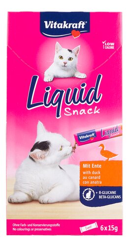 VITAKRAFT Liquid Snack eend 6x15g