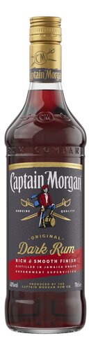 CAPTAIN MORGAN Dark rum 40 % vol 70cl