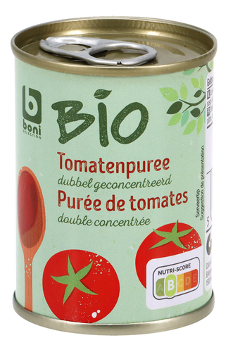 BONI BIO tomatenpuree dubbel gecon. 140g