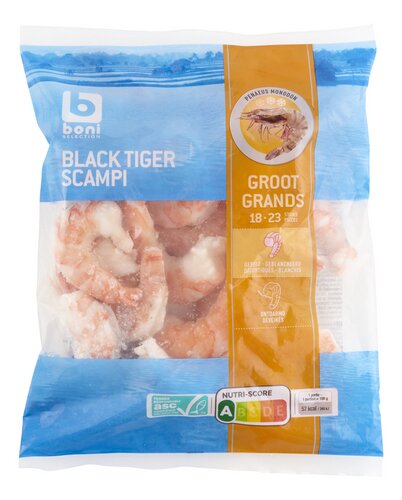BONI Tiger scampi L.gep.18-23 ASC 500g