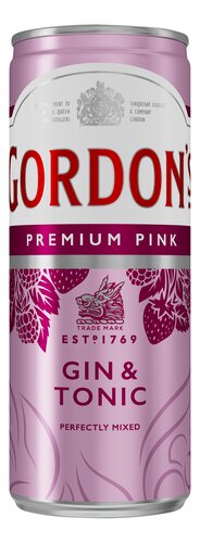 GORDON'S Pink Gin & Tonic 6,4% blik 25cl