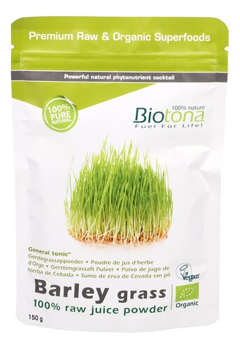 BIOTONA Barley Grass Poeder bio 150g