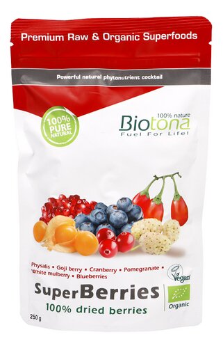 BIOTONA Super Berries poeder 250g