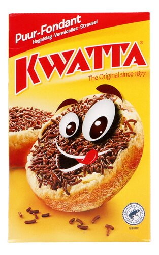 KWATTA hagelslag puur 390g