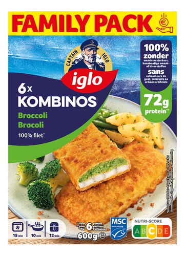 IGLO Kombinos broccoli MSC 600g