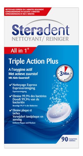 STERADENT Voor kunstgebit 90 tabs