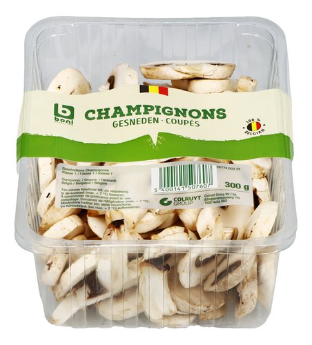 BONI witte champignons gesneden 300g
