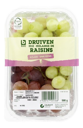 BONI druiven pitloos mix 500g